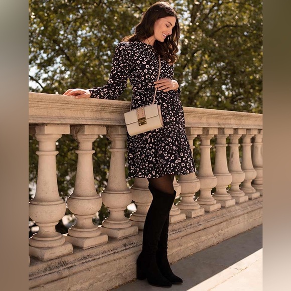 Seraphine Maternity Ruffle Dress - Picture 3 of 8